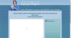 Desktop Screenshot of nancythayer.com