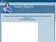 Tablet Screenshot of nancythayer.com